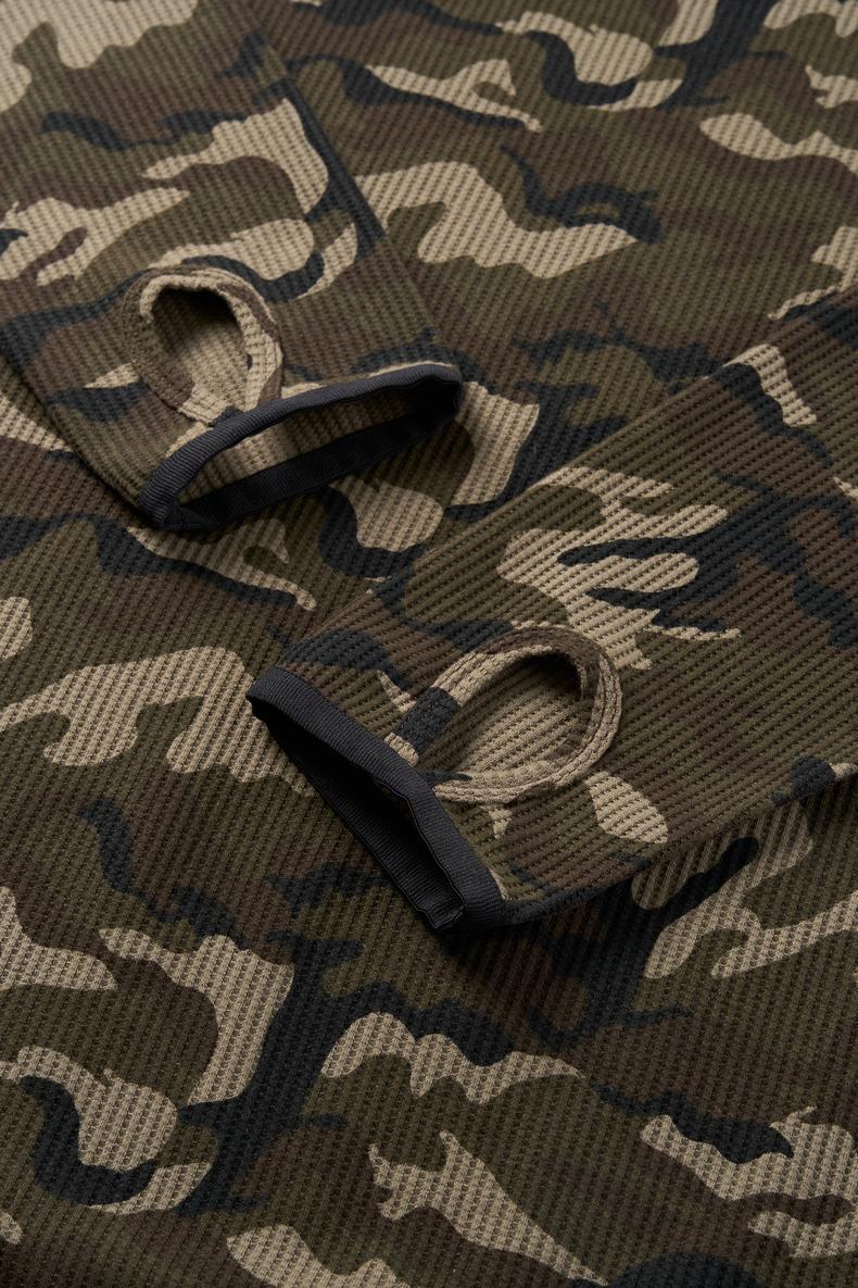 Inflation Camo 200g Hooded Hoodie