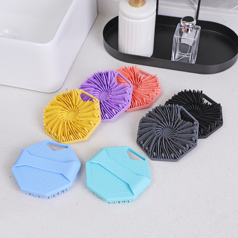 Amazon's Hottest Six-Sided Bath Towel, Massage Bath Brush, Back Rub, Mud Silicone Bath Brush Wholesale Amazon's Hottest Six-Sided Bath Towel, Massage Bath Brush, Back Rub, Mud Silicone Bath Brush Wholesale