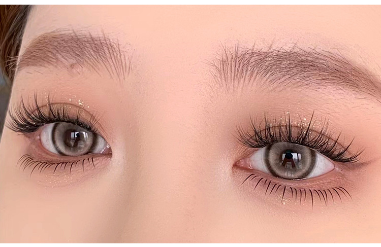 Lazy, large-capacity, thickened, kitten paw lower eyelashes, single tuft, natural and photogenic. Novice, thick, Barbie girl group makeup eyelashes undefined