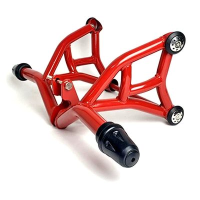 Suitable for Honda storm front Motorcycle bumper - red-carbon-steel-bumper