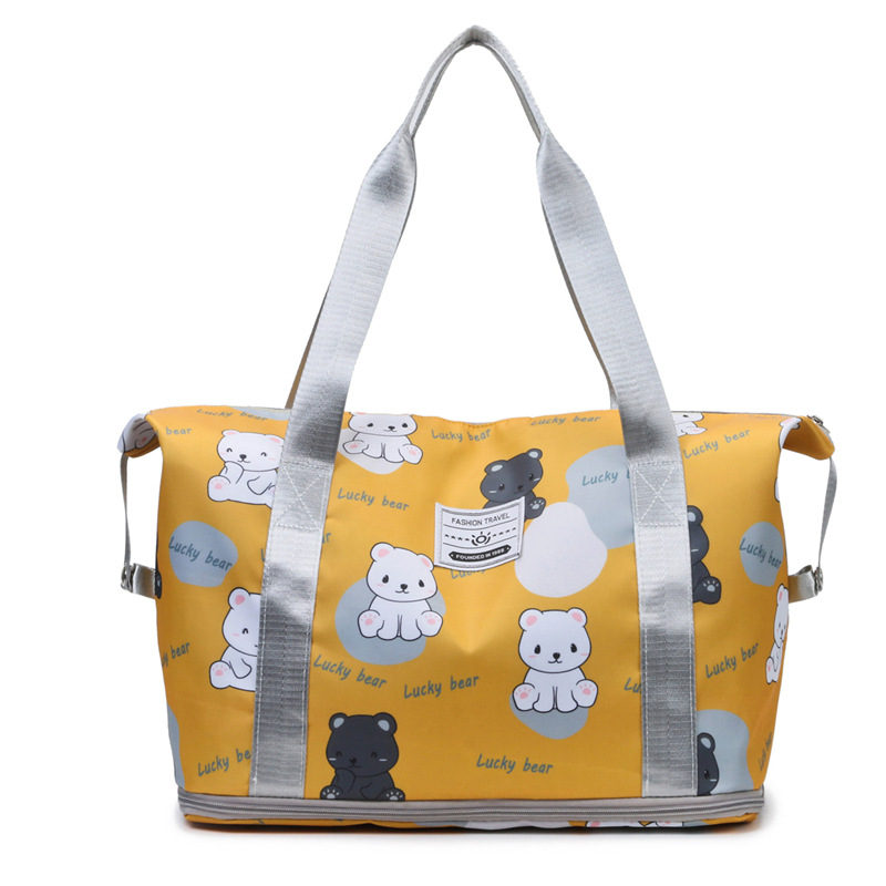 확장 가능한 강아지 노란색