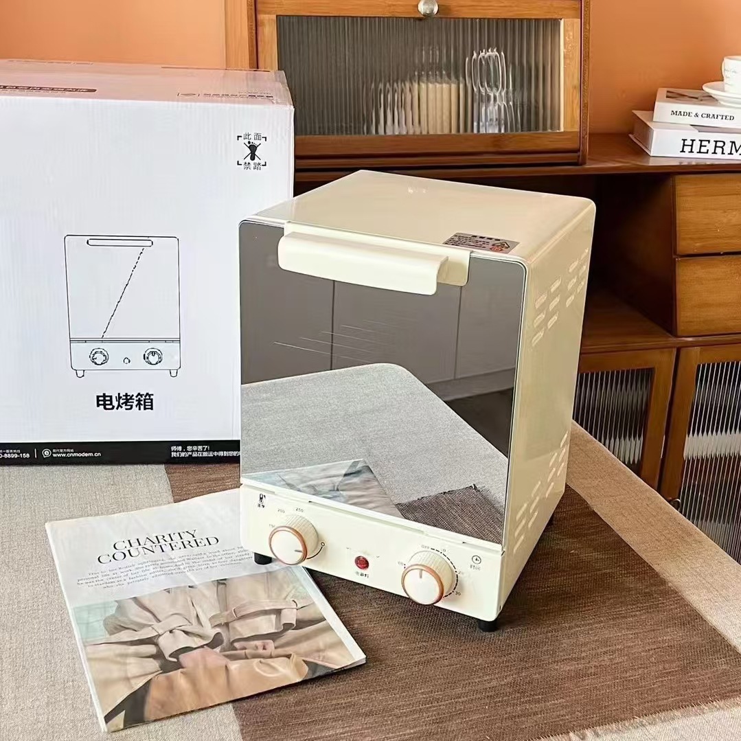 Modern multifunctional electric oven three-layer vertical oven large capacity household mirror oven electric barbecue oven baking box