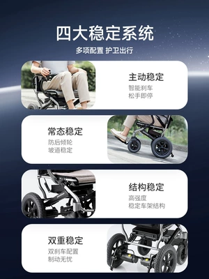 Qatlanan elektrik velosipedlər Automatic Mobility Scooter for Young