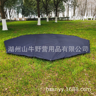 Listening Snow 400 Eight-edge Corner-shaped Ground Cloth Beach Mat Waterproof Floor Mat Mat Outdoor Oxford Cloth picnic mat Shelter