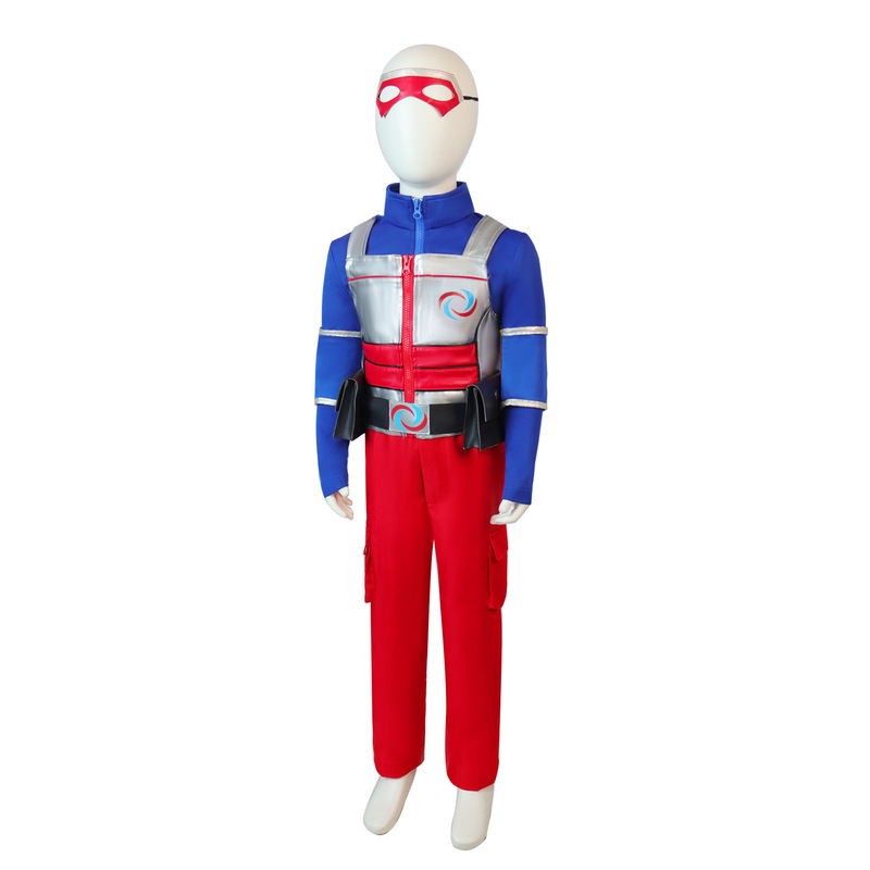Adventure of No Super Boy Cos Suit Super Boy Tight jumpsuit Anime Character Coat cosplay Adventure of No Super Boy Cos Suit Super Boy Tight jumpsuit Anime Character Coat cosplay