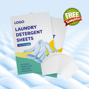 Laundry Bubble Paper Laundry Tablets Factory Processing Enterprise Brand Customization Long-Lasting Aromatic Softness and Clean Cross-Border