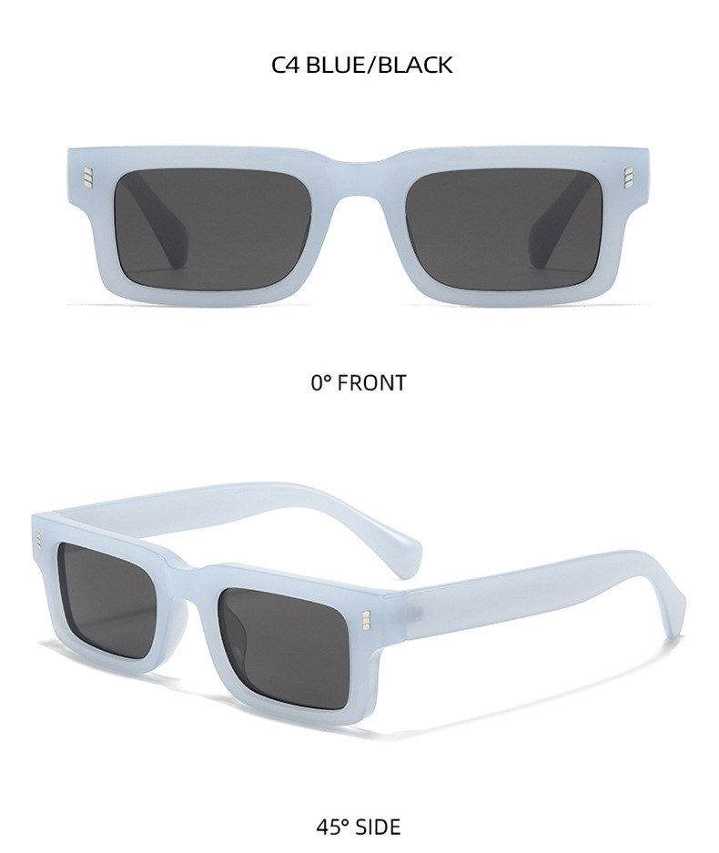 2024 spring retro small frame sunglasses European and American trend cross-border square sunglasses anti-ultraviolet foreign trade new_voghion.com