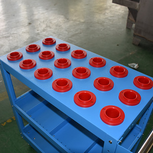 Cnc Turning and Milling Tool Cabinet Cnc Tool Holder Bt40/Bt30/Bt50 Hardware Three-Layer Mobile Tool Cabinet Wholesale