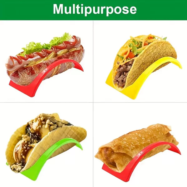 Cross-Border Taco Holder Western Food Tower Pizza Holder Spring Roll Holder Mexican Stainless Steel Pancake