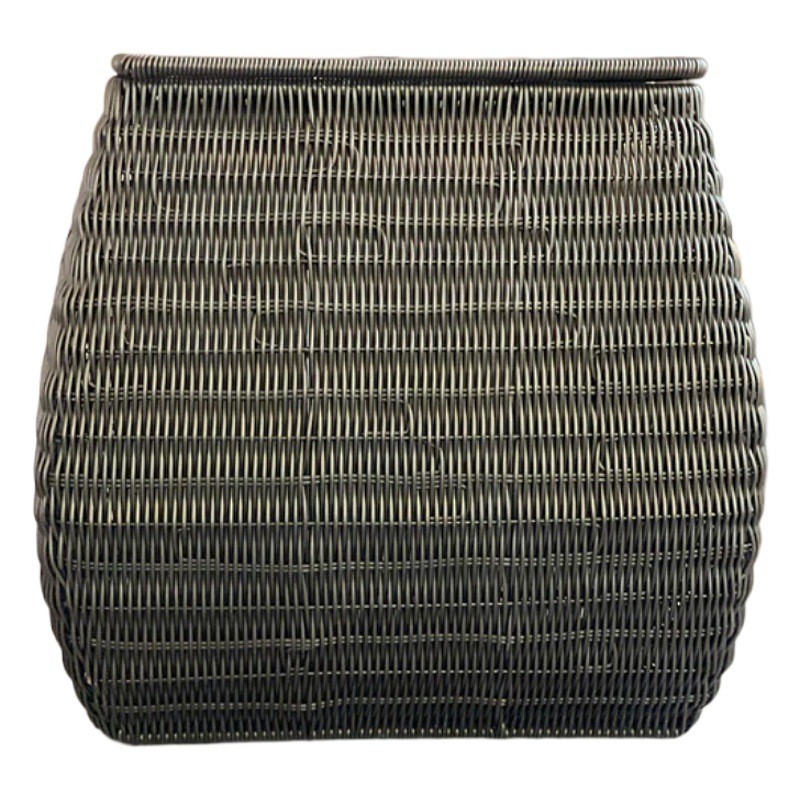 Cesta de almacenamiento de ratán PE cesta de organización de escritorio mesa de café ropa de juguete merienda pastoral cesta de almacenamiento caja de almacenamiento