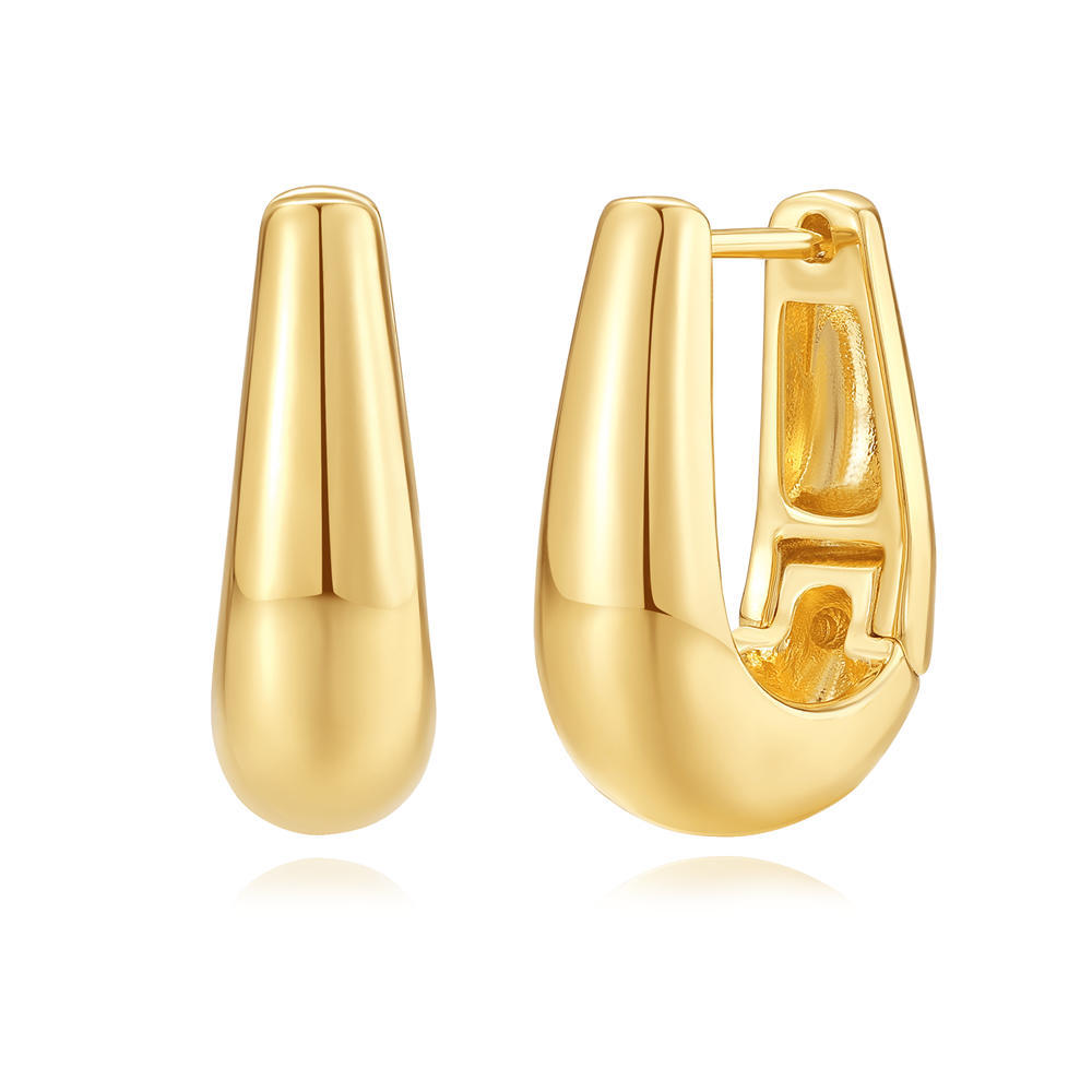 Temperamento de lujo ligero transfronterizo europeo y americano tendencia moda ocho estrellas cobre personalidad exquisita amor todo fósforo aretes mujer