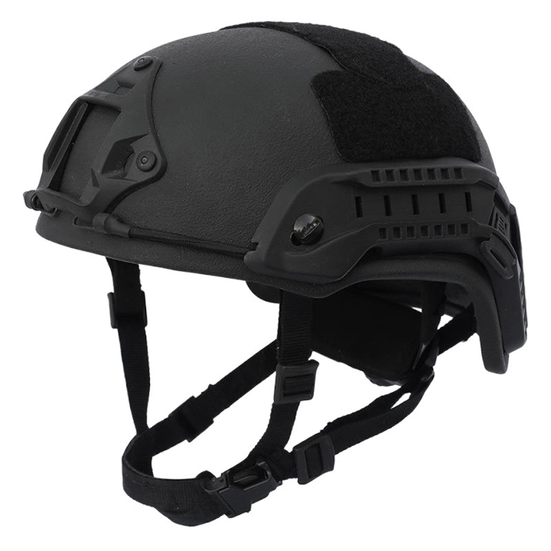 Gujiaguo suministra cascos antibalas FAST, cascos tácticos de protección para patrulla y defensa de seguridad de nivel 2 de PE, resistentes a impactos.
