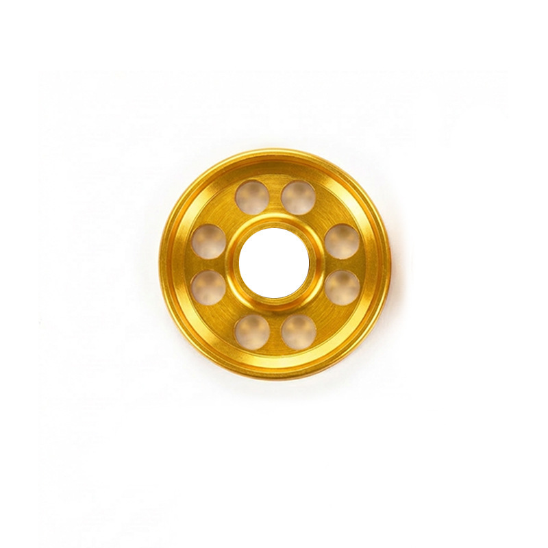 Wholesale Four-Wheel Drive Vehicle Competition 17mm Eight-Hole Aluminum Alloy Guide Wheel Bearing Modification Parts Mini Racing Car Upgrade Guide Wheel Wholesale Four-Wheel Drive Vehicle Competition 17mm Eight-Hole Aluminum Alloy Guide Wheel Bearing Modification Parts Mini Racing Car Upgrade Guide Wheel