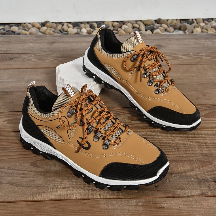 Große größe männer casual sport schuhe frauen frühling und herbst neue schnüren bergsteigen sport einzelnen schuh casual schuhe_voghion.com