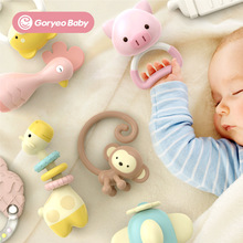 goryeobaby婴儿手摇铃礼盒套装新生儿宝宝玩具牙咬胶0-2岁