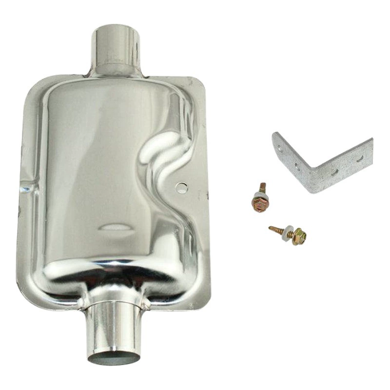 Автомобильный обогреватель парковочный воздухонагреватель топливный обогреватель выхлопная труба глушитель из нержавеющей стали