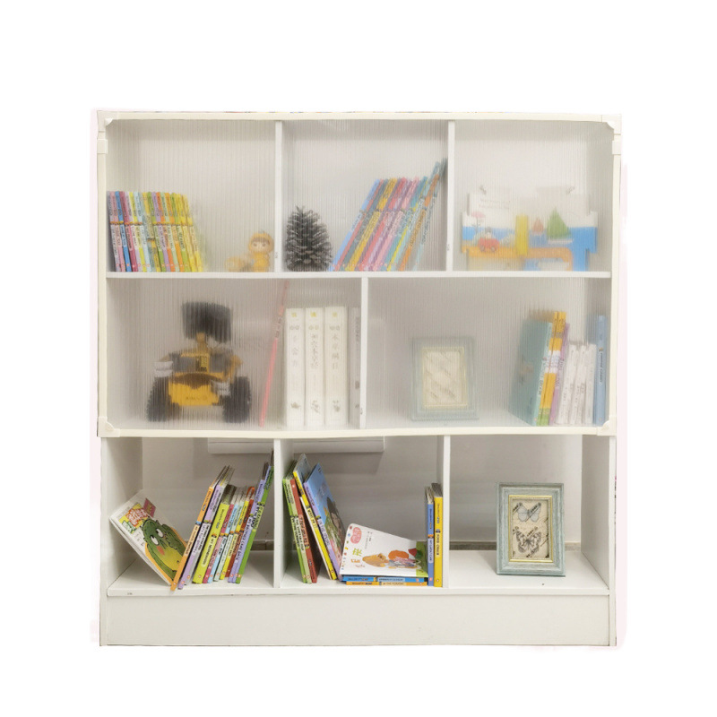 Cortina de puerta sin agujeros cortina de pantalla de absorción magnética transparente a prueba de polvo librería cortina de gabinete cortina de vidrio arco iris largo