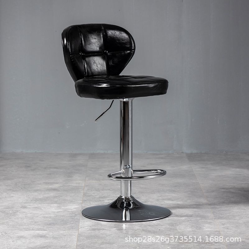 Sillas de bar elevables taburetes altos sillas giratorias caseras modernas minimalistas bar bar de recepción barbería comercial