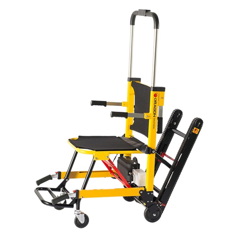 Conveniente para que los pacientes mayores bajen la escalera eléctrica que sube la máquina que sube de la escalera de la correa eslabonada de la batería de litio exportada a la silla de la transferencia de Europa y América