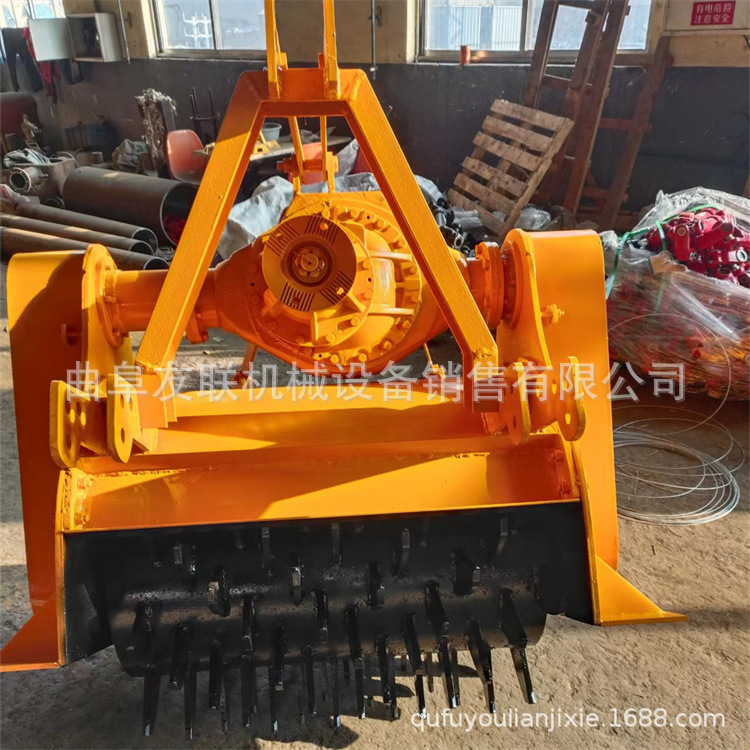 双侧齿轮传动灰土拌和机 合金刀头高效拌和机 三七灰土拌合机