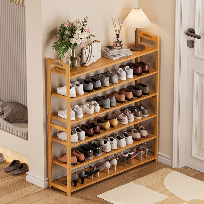 Zapatero simple multicapa ahorro de espacio puerta estrecha almacenamiento artefacto hogar interior a prueba de polvo dormitorio económico gabinete de zapatos