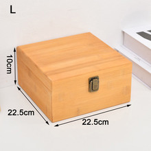 1 Pcs  S / M / L Wooden Jewelry Storage Box Pine Rectangular