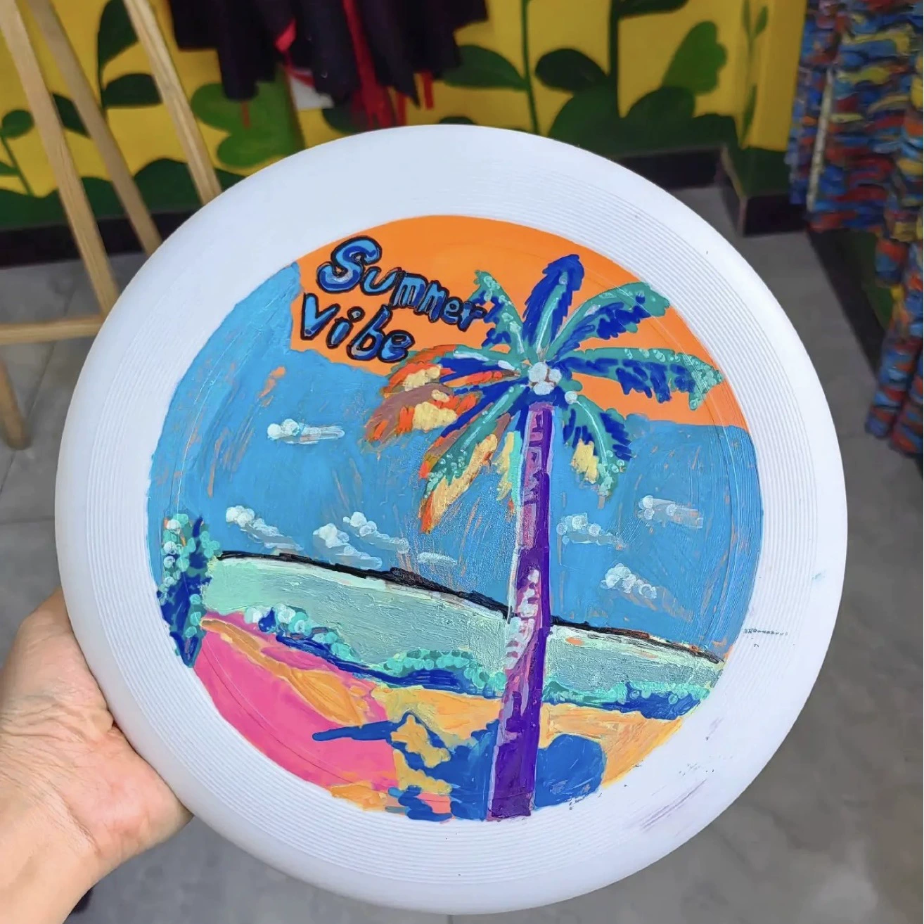 Diy рисование фрисби студия на открытом воздухе профессиональный экстремальный фрисби образование учебные материалы для рисования доски для игрушек оптом