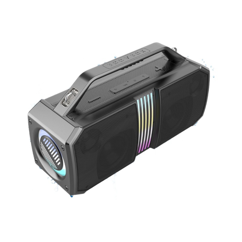 Nuevo altavoz Bluetooth deportivo portátil de alta potencia de 100 vatios al aire libre RGB sonido Bluetooth deportivo impermeable