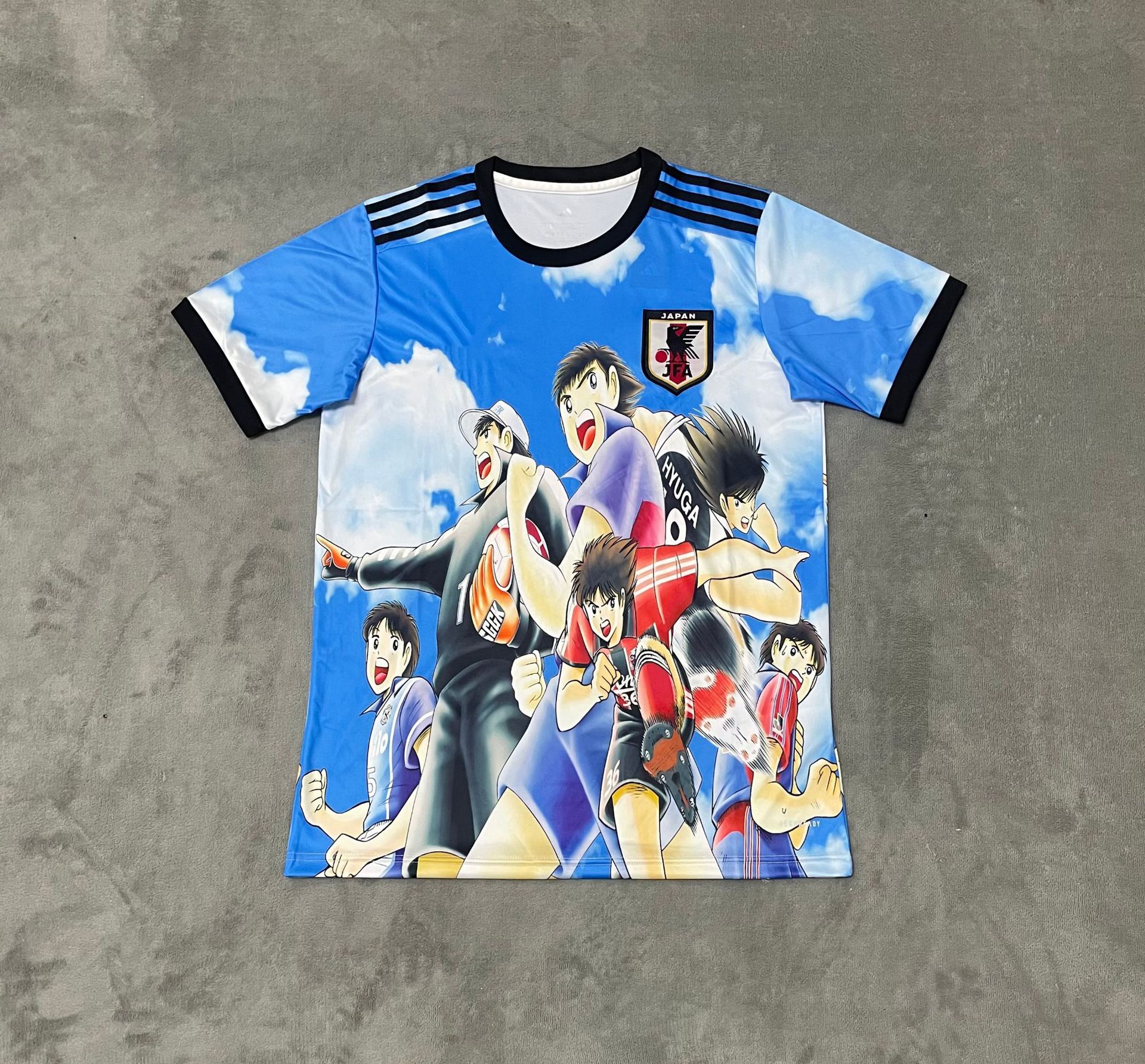 Camiseta de Fútbol de Japón para Fanáticos 24-25, Camiseta Deportiva de Manga Corta del Equipo de Fútbol de Japón