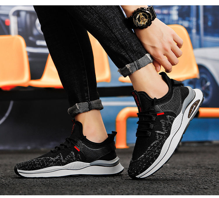 Teen casual sneakers breathable comfortable running shoes fashion sneakers_voghion.com