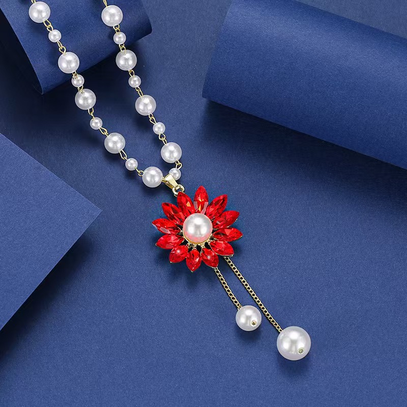 159 레드 크리스탈 해바라기