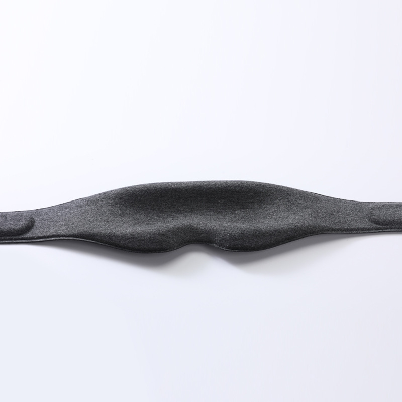 Nueva máscara de ojo 3D integrada sombreado largo contorno tridimensional sin presión sensación almuerzo descanso máscara de ojo transpirable en stock máscara de ojo