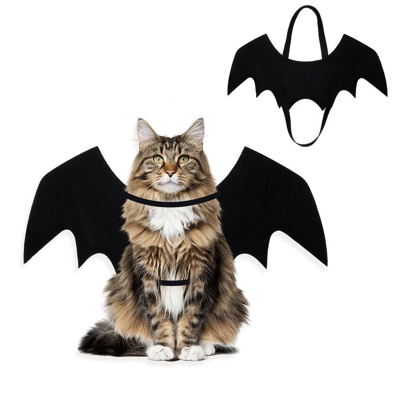 Pet Halloween Funny Costumes, Creative Bat Wings Decorations, Photo Props, Cat and Dog Costume Accessories