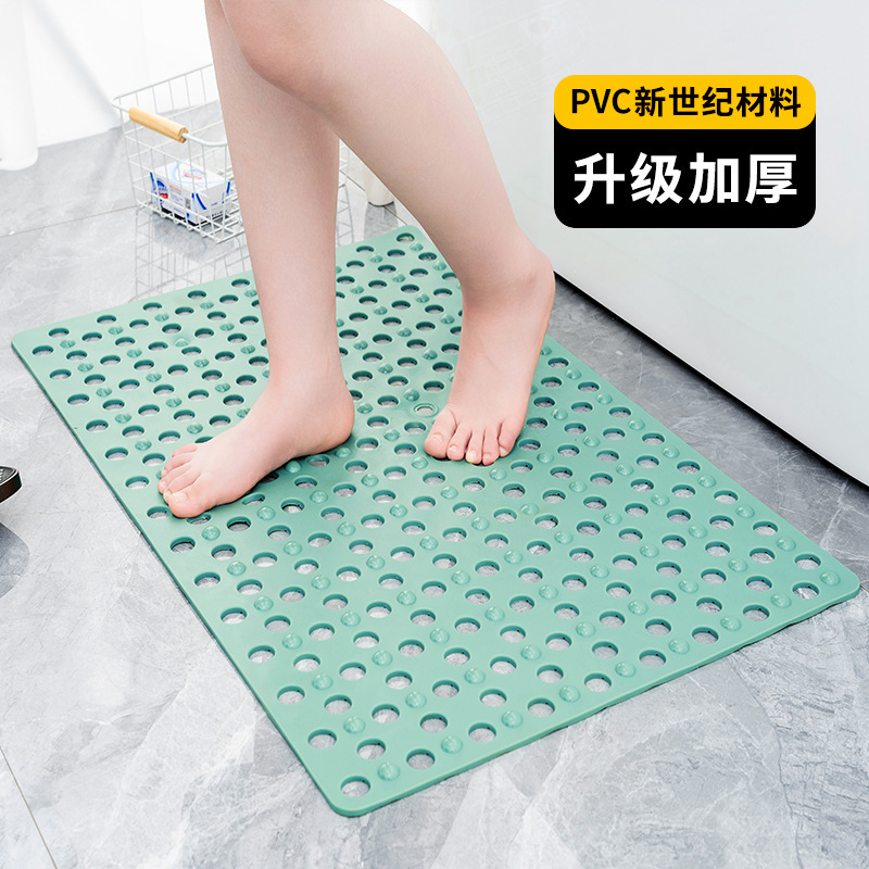 正方形の滑り止めマット、バスルームマット、落下防止、環境に優しい家庭用シャワールーム吸盤フロアマット、バスルームマッサージフットマット|undefined