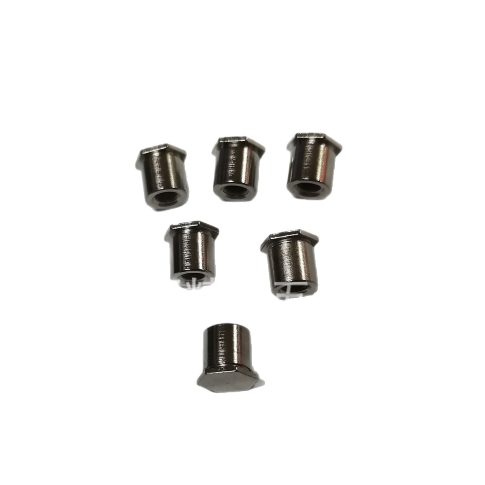 碳钢压铆柱M4*H6*7镀锌防锈圆柱螺纹耐久五金车件螺丝源工厂直销