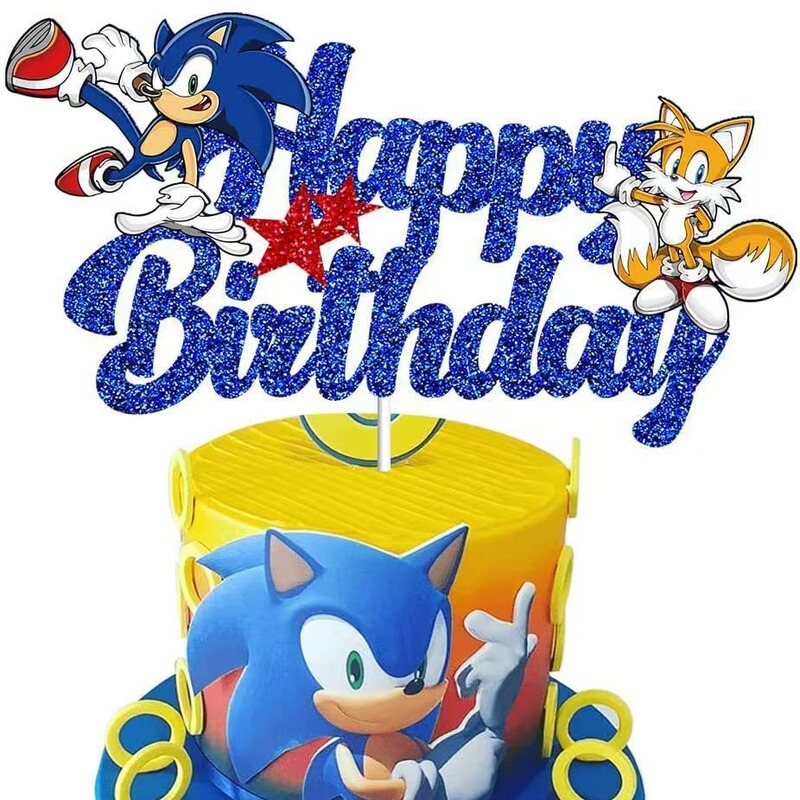 ステッチボーイ ブルーケーキインサート ステッチカード HAPPY BIRTHDAY ハッピーバースデーインサートフラグ|undefined