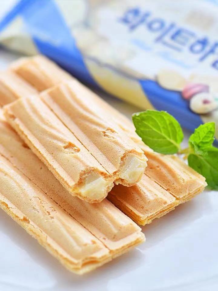 Korean Krellan Coffee Sandwich Cookies/Cream Filled Cookies 77g, Shelf Life 12 Months, Box of 24 Boxes