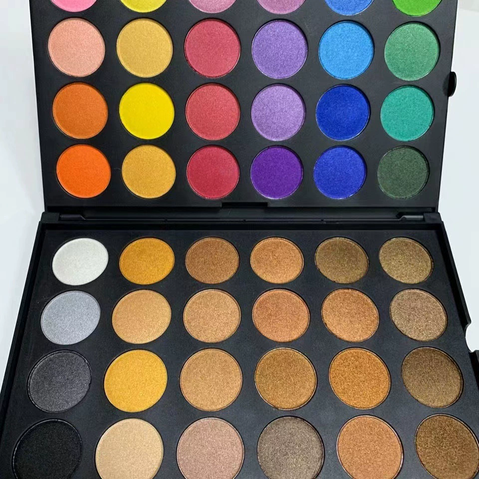 Rainbow eye shadow reusable, eyeshadow palette, 48 colors