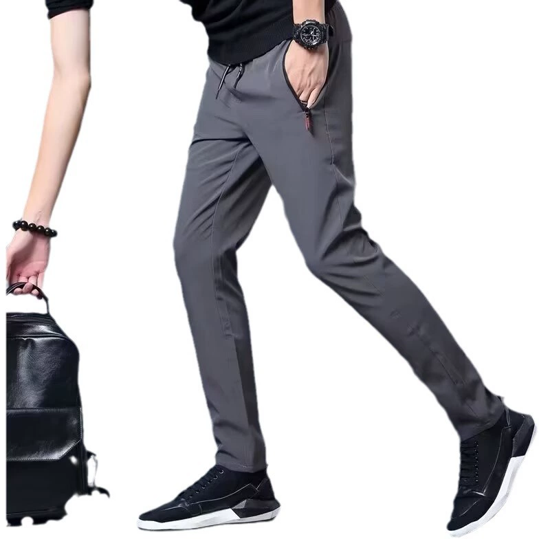 Men's autumn universal spring sports trousers, loose straight fit