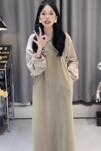 Pregnant Women Breastfeeding New Chinese Style Vintage Floral dress Summer Design Sense Niche Tight Waist Large Skirt Gentle Long Dress