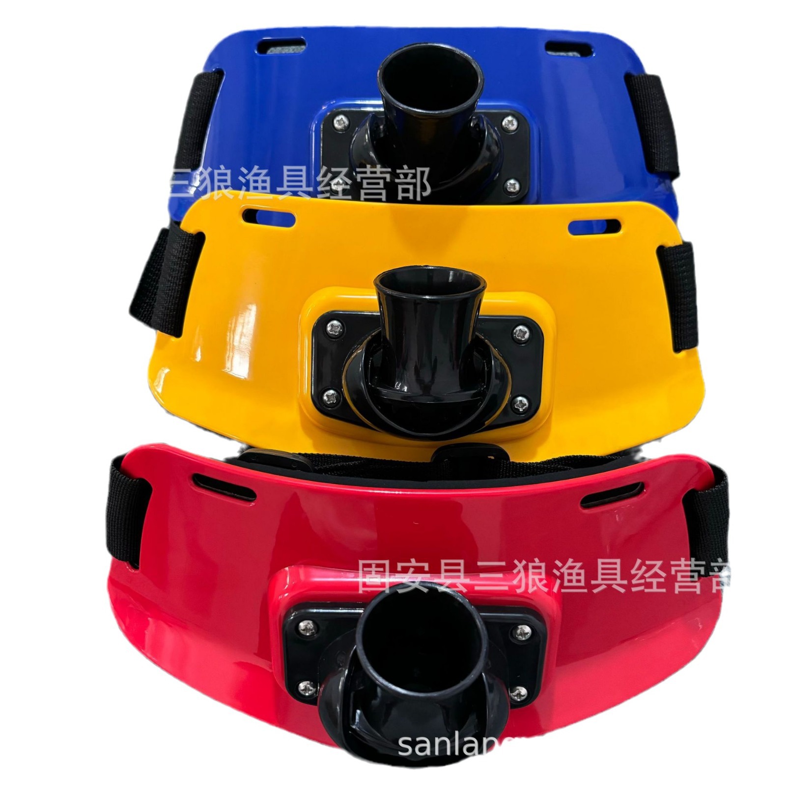 Barco de Pesca de Mar ancla de pesca de pescado vientre superior ABS Grueso Esponja Cinturón Varilla de apoyo de pesca de roca Luya cinturón de pesca accesorios al por mayor