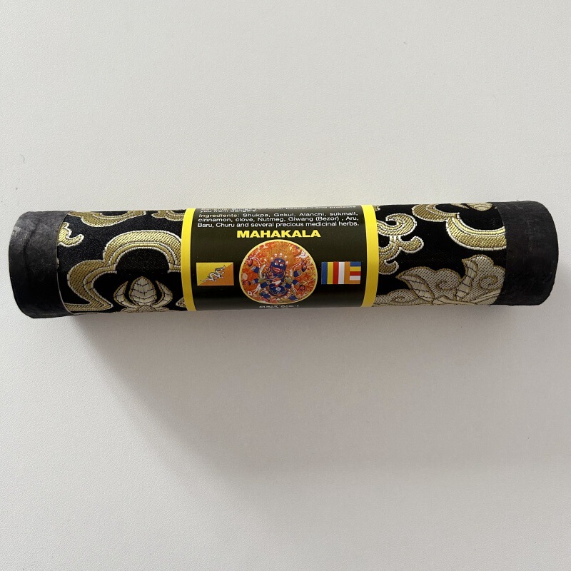 雷龙druk锦缎圆筒装藏香14种可选 手工植物线香尼泊尔 原装草本|undefined