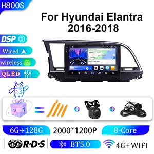 Hyundai Elantra/Lingdong (16-18) üçün Carplay Android DVD Naviqasiya Ağıllı Audio Video GPS