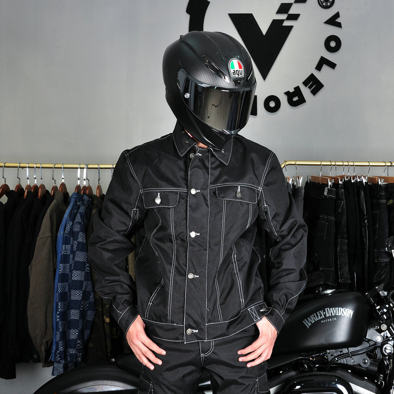 Volero Volum Gong motocicleta ciclismo ropa Four Seasons Oxford tela impermeable motocicleta ropa chaqueta resistente a la caída ropa de carreras