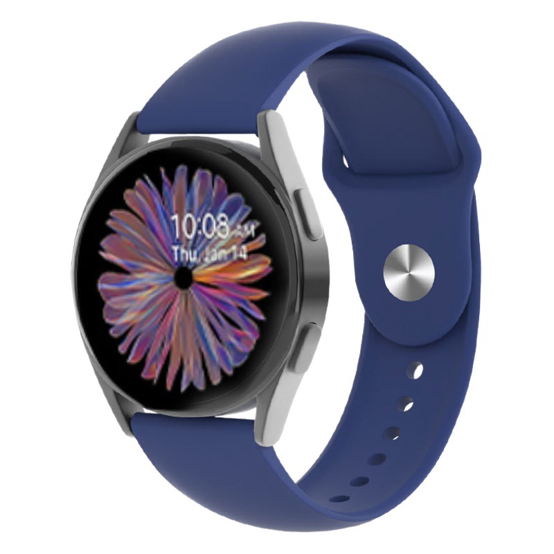 Dorsi 20/22mm correa de silicona de color sólido para Samsung watt4/5 Huawei GT4 Jiaming deportes correa de muñeca