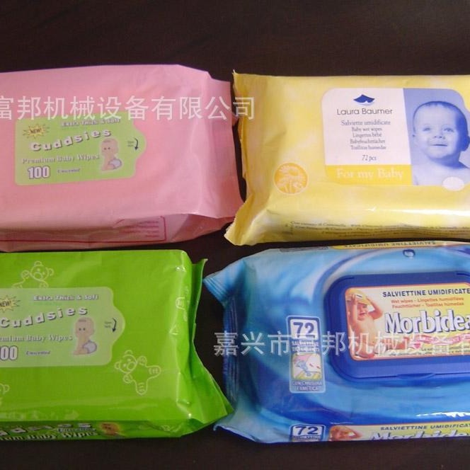Automatic high speed wipes non-woven cloth