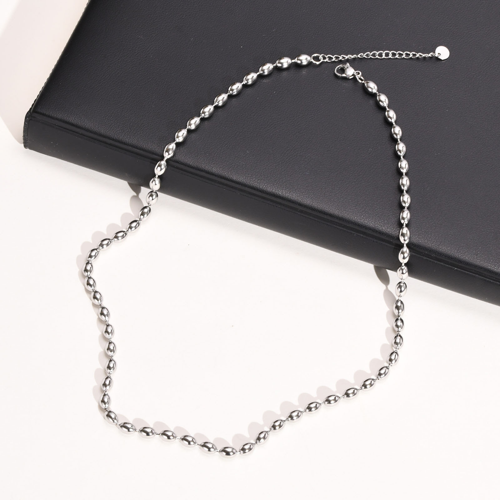 Geometric Pattern Women'S Gender Wholesale Jewelry Simple Style Geometric 201 Stainless Steel Gold Plated Plating Stainless Steel Necklaces