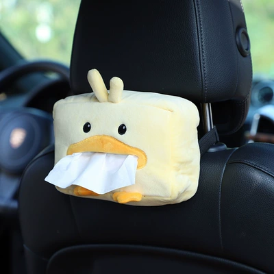 Car tissue box/set, Multifunctional Car Tissue Box Car - duck