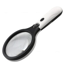 70120�ֳַŴ� 120mm �����Ķ����� 4LED�Ŵ� ��ĸ˫����