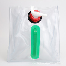 批发户外水袋20L折叠便携式透明液体蓄水装水10L手提大容量登山旅